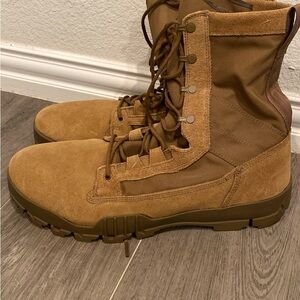 NIKE Men's Tan Tactical Jungle Combat Boots, Sz 14 NEW